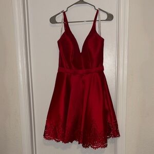 Red Sherri Hill Dress